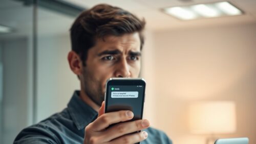 SteuerBlog 1 Das BMF warnt vor "Smishing"-Betrug über SMS und WhatsApp. Bleiben Sie sicher: Überprüfen Sie Nachrichten, teilen Sie keine persönlichen Daten.